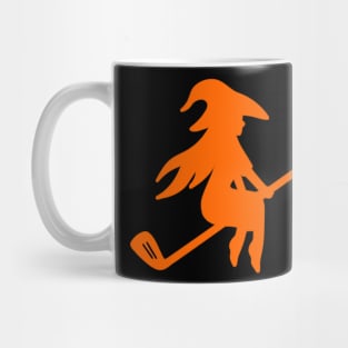 Halloween Golf Witch Mug